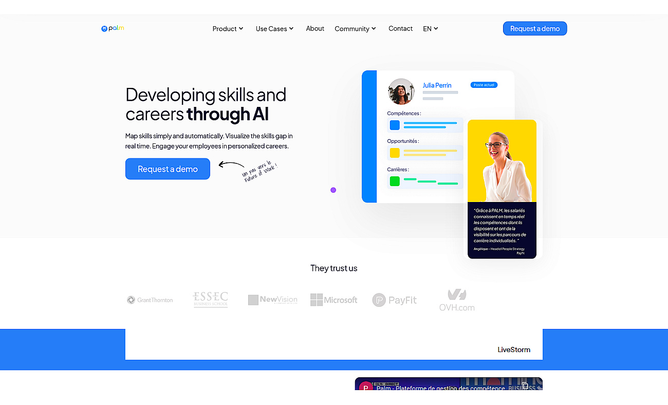 PalmAI screenshot