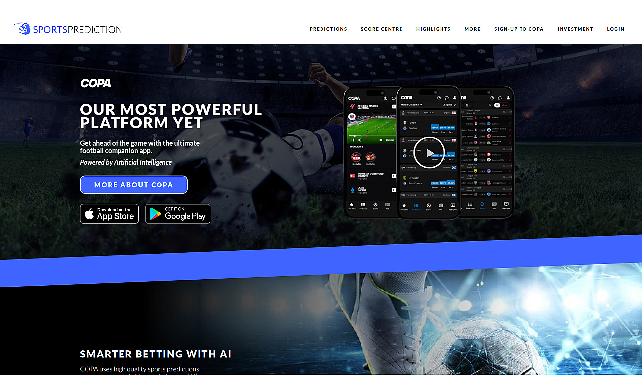 Sports Prediction AI screenshot