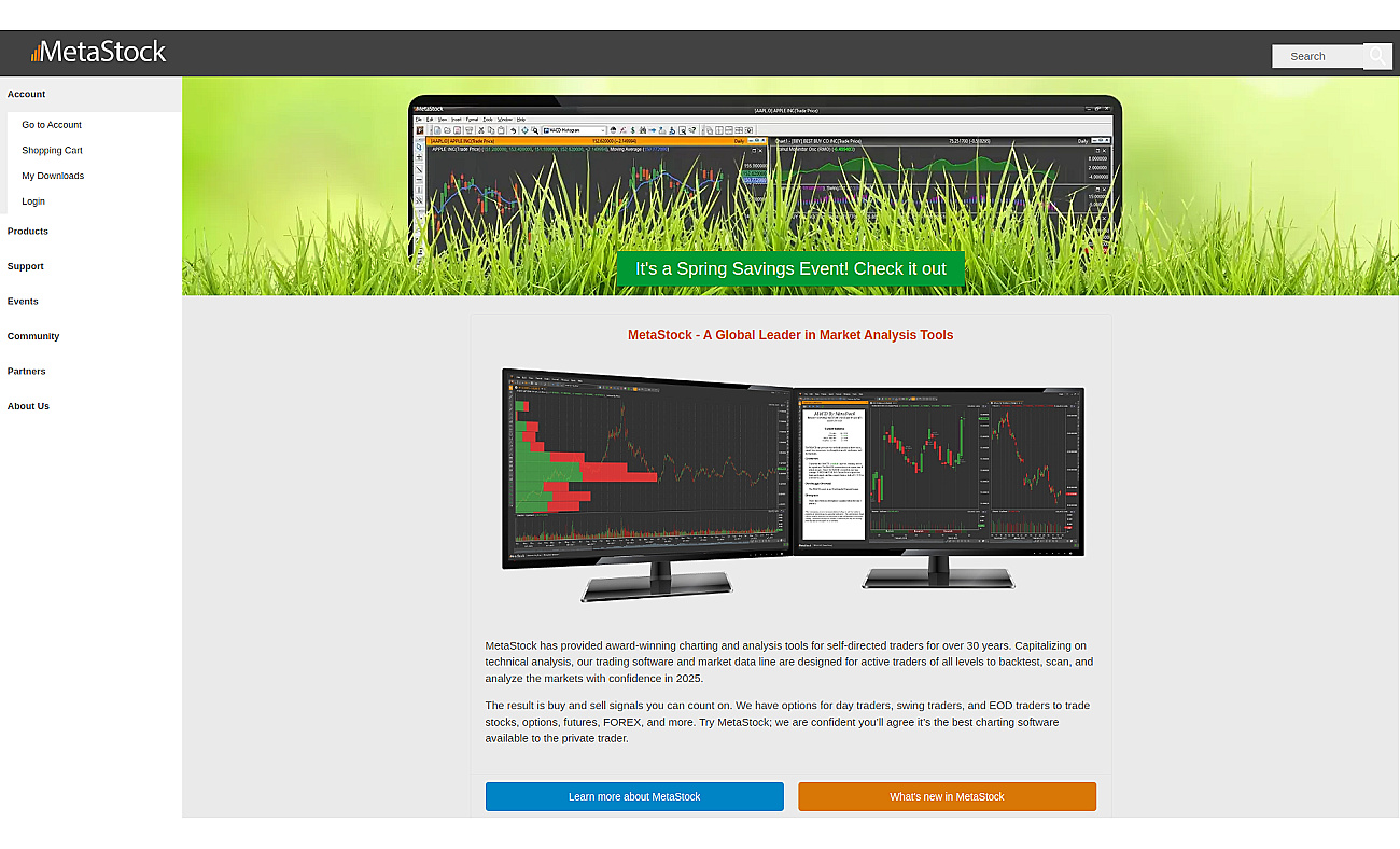 MetaStock screenshot
