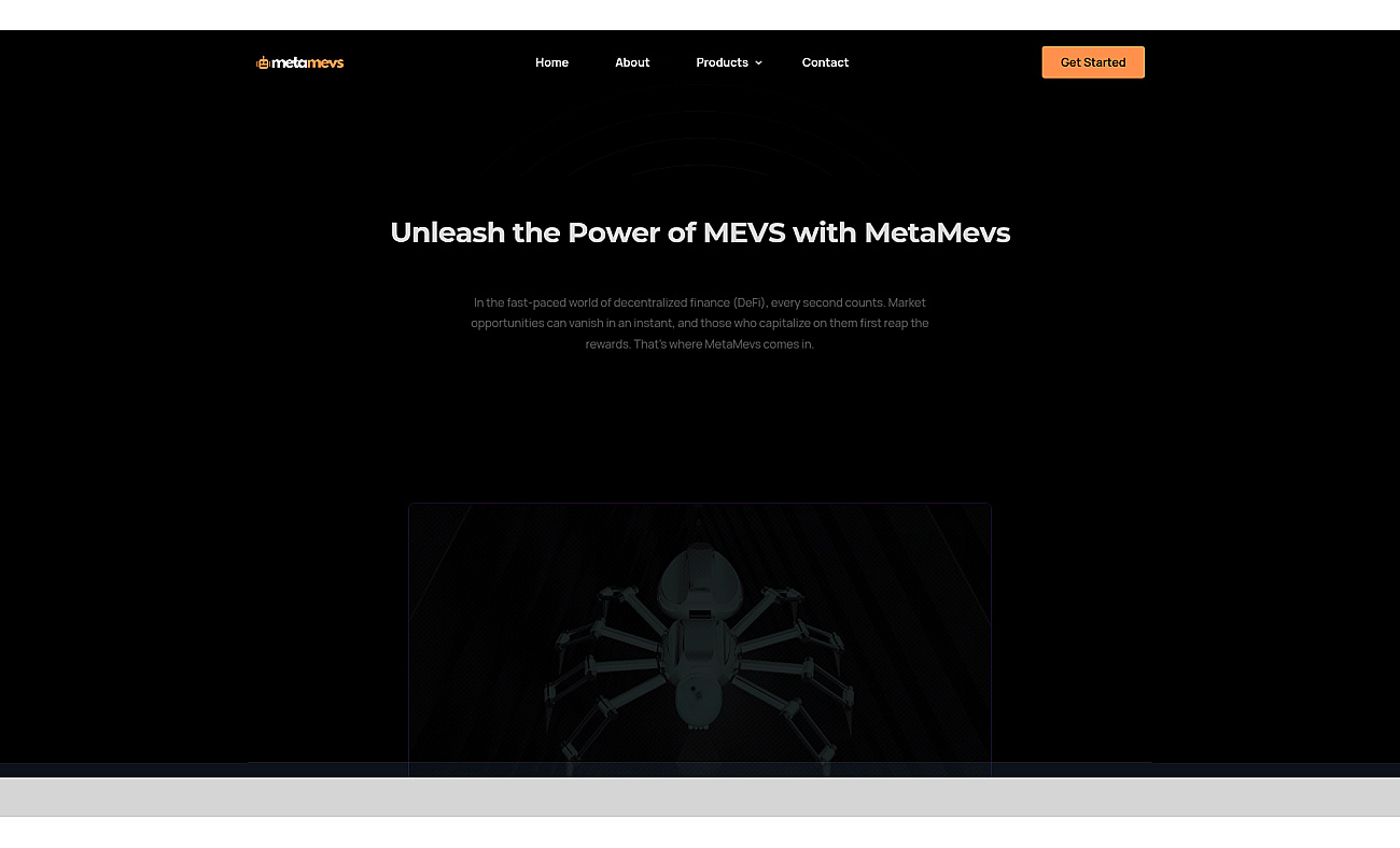 Meta mevs screenshot