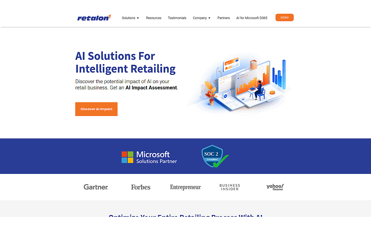 retalon.com screenshot