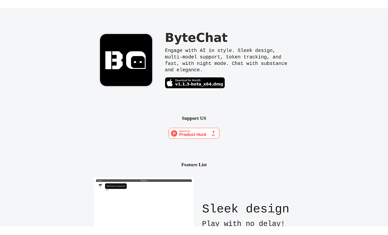 ByteChat screenshot