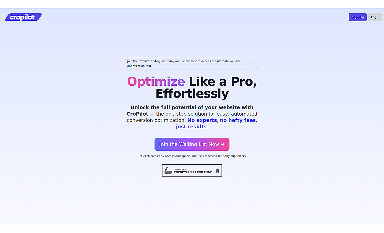 CroPilot screenshot