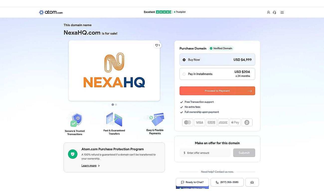 Nexa screenshot