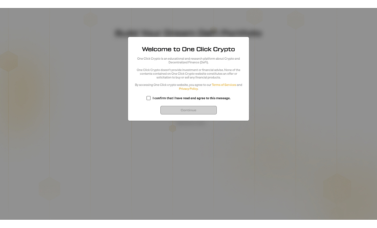OneClick screenshot