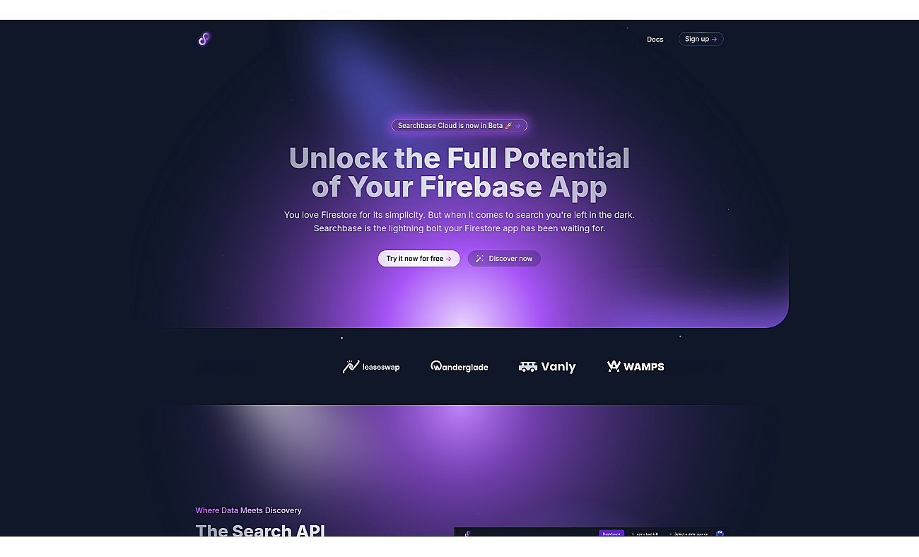 Searchbase screenshot