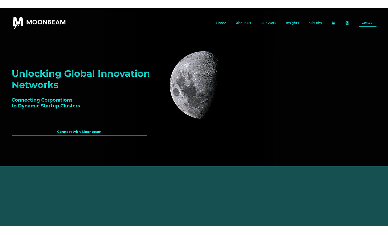 Moonbeam Exchange screenshot