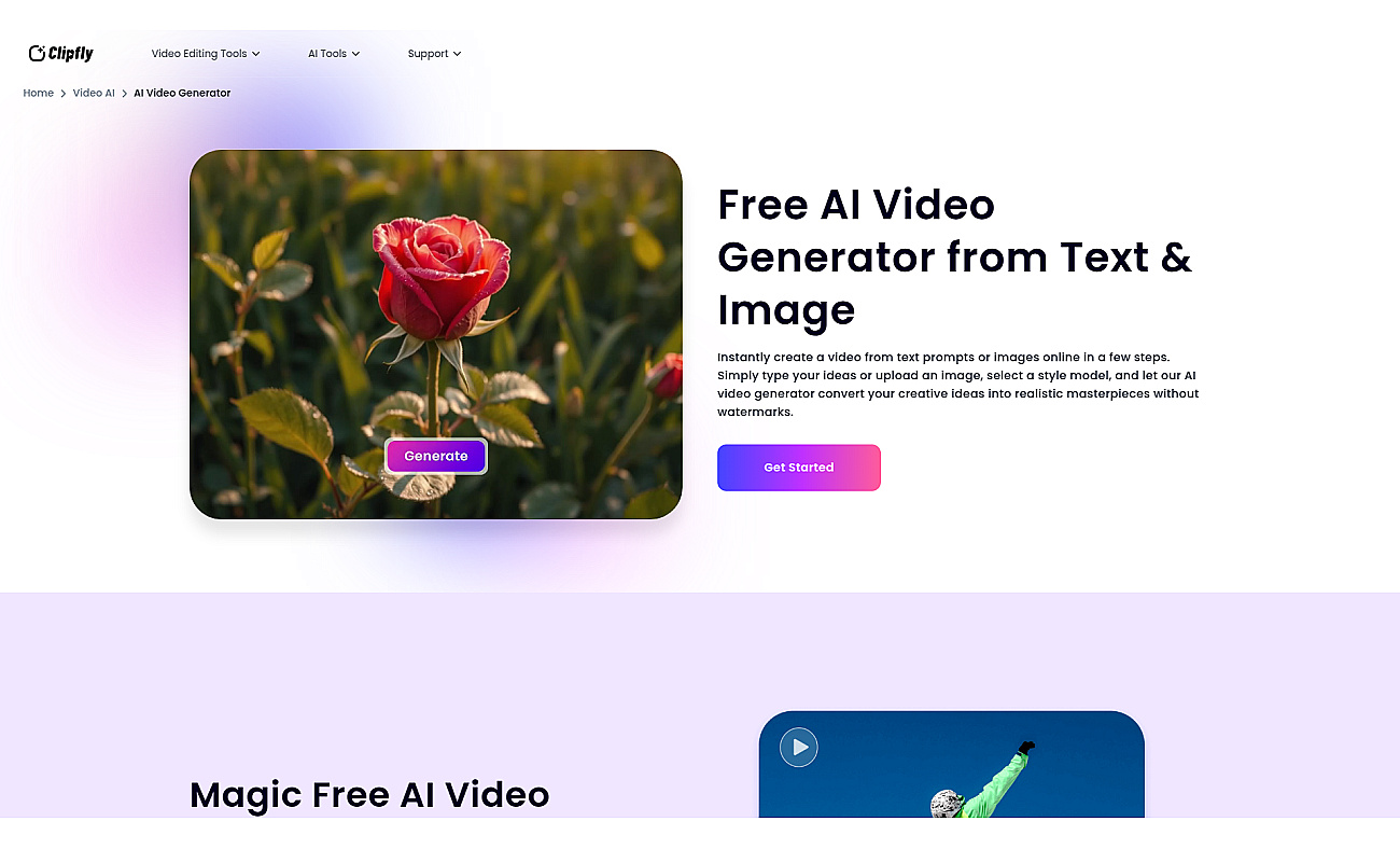 Clipfly screenshot