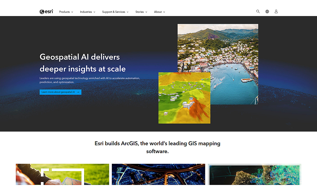 Esri screenshot