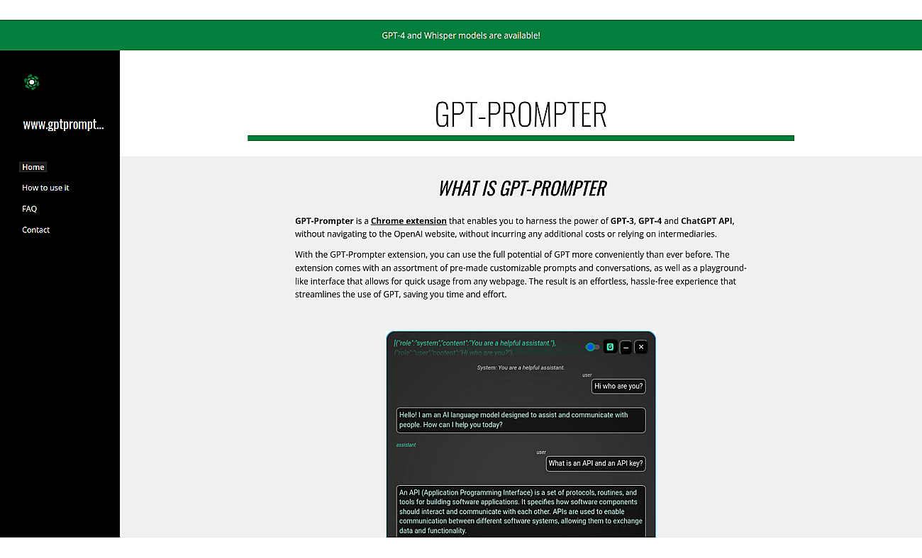 GPT-Prompter screenshot