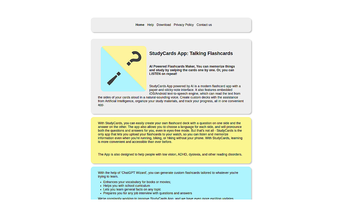 StudyCards screenshot