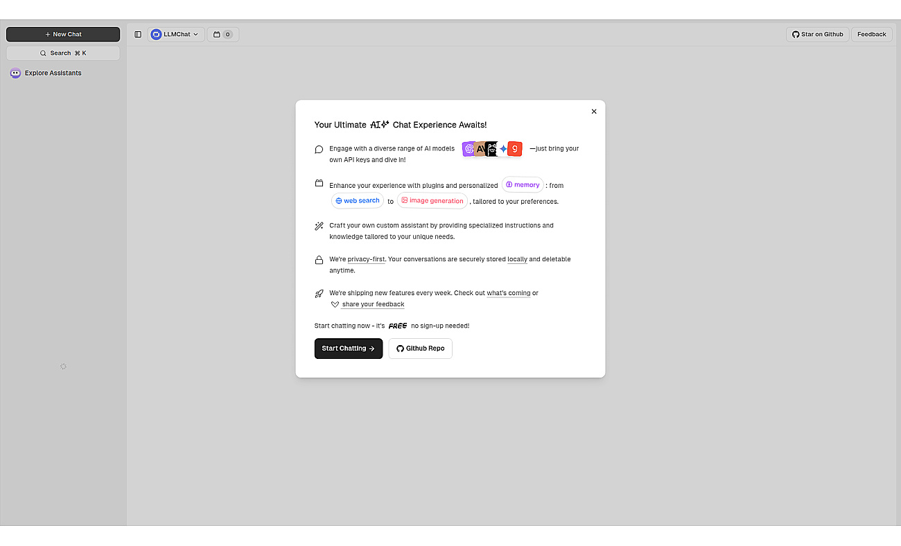 LLMChat screenshot