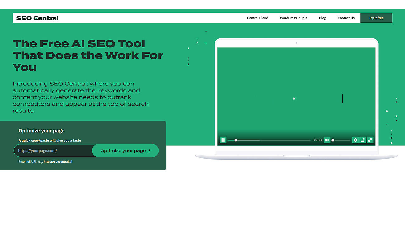 SEO Central screenshot