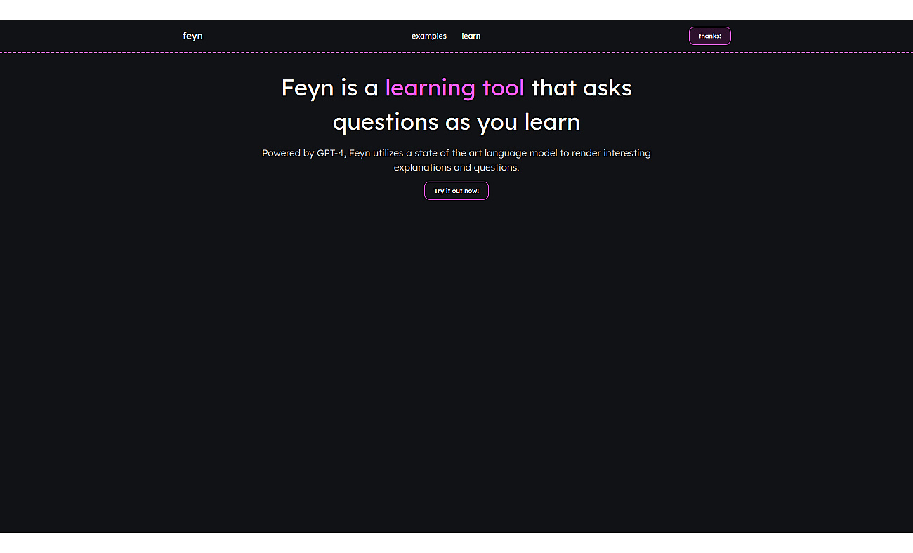 Feyn screenshot