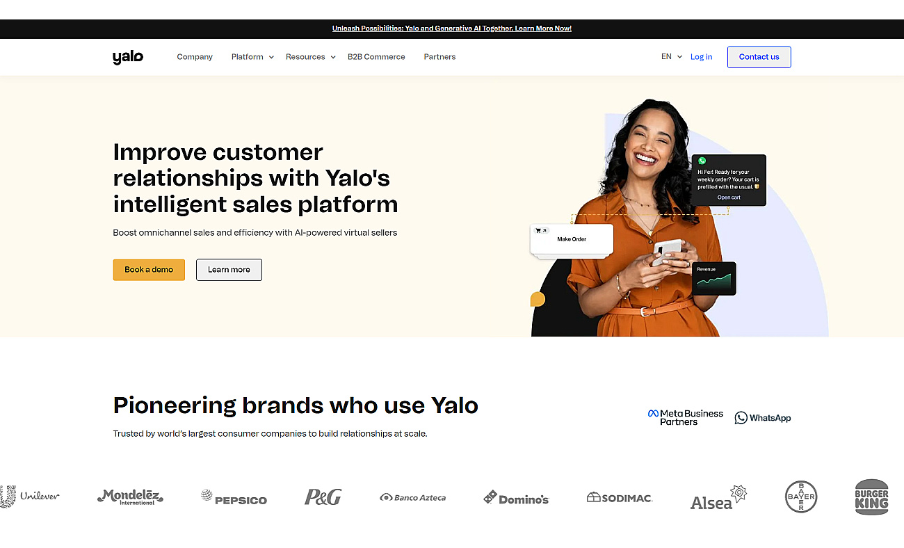 yalo.ai screenshot