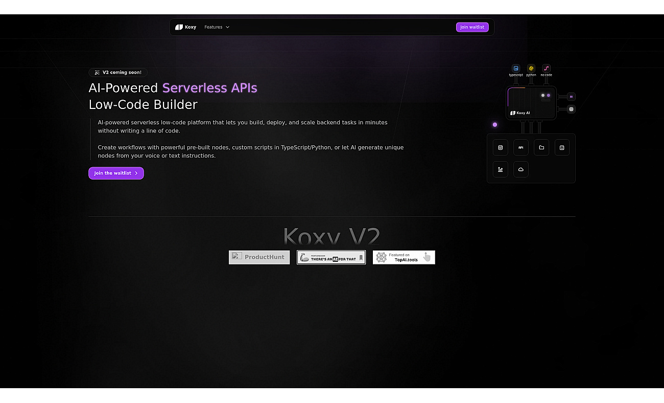 Koxy screenshot