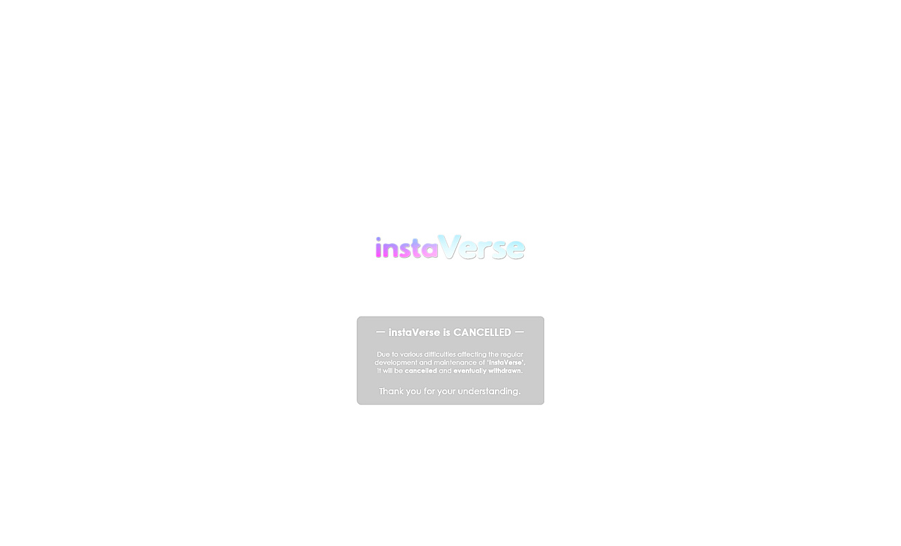 instaVerse screenshot