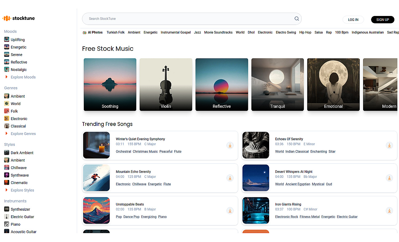 Stocktune screenshot