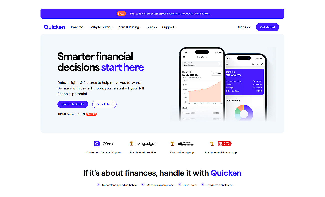 Quicken screenshot