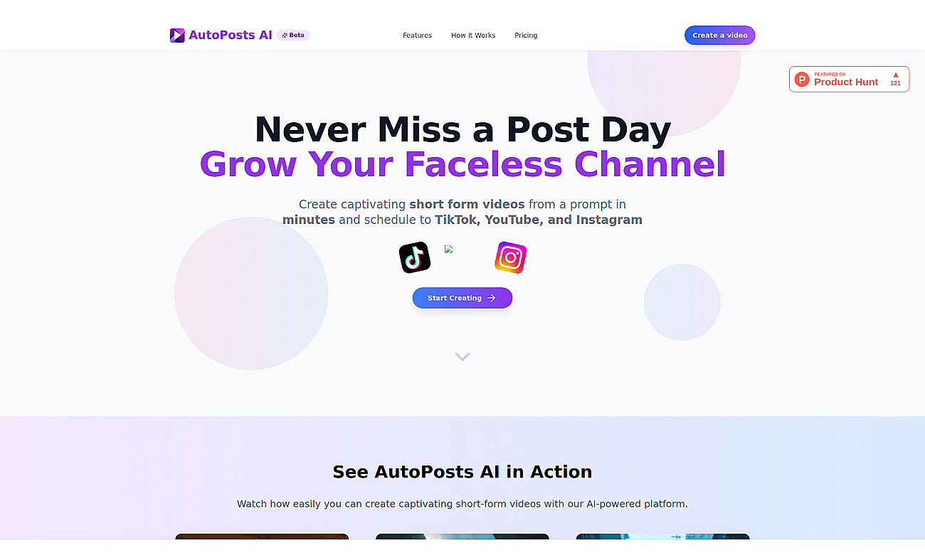 Autoposts ai screenshot