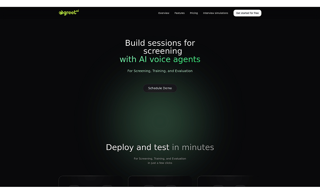 Greetai.co screenshot