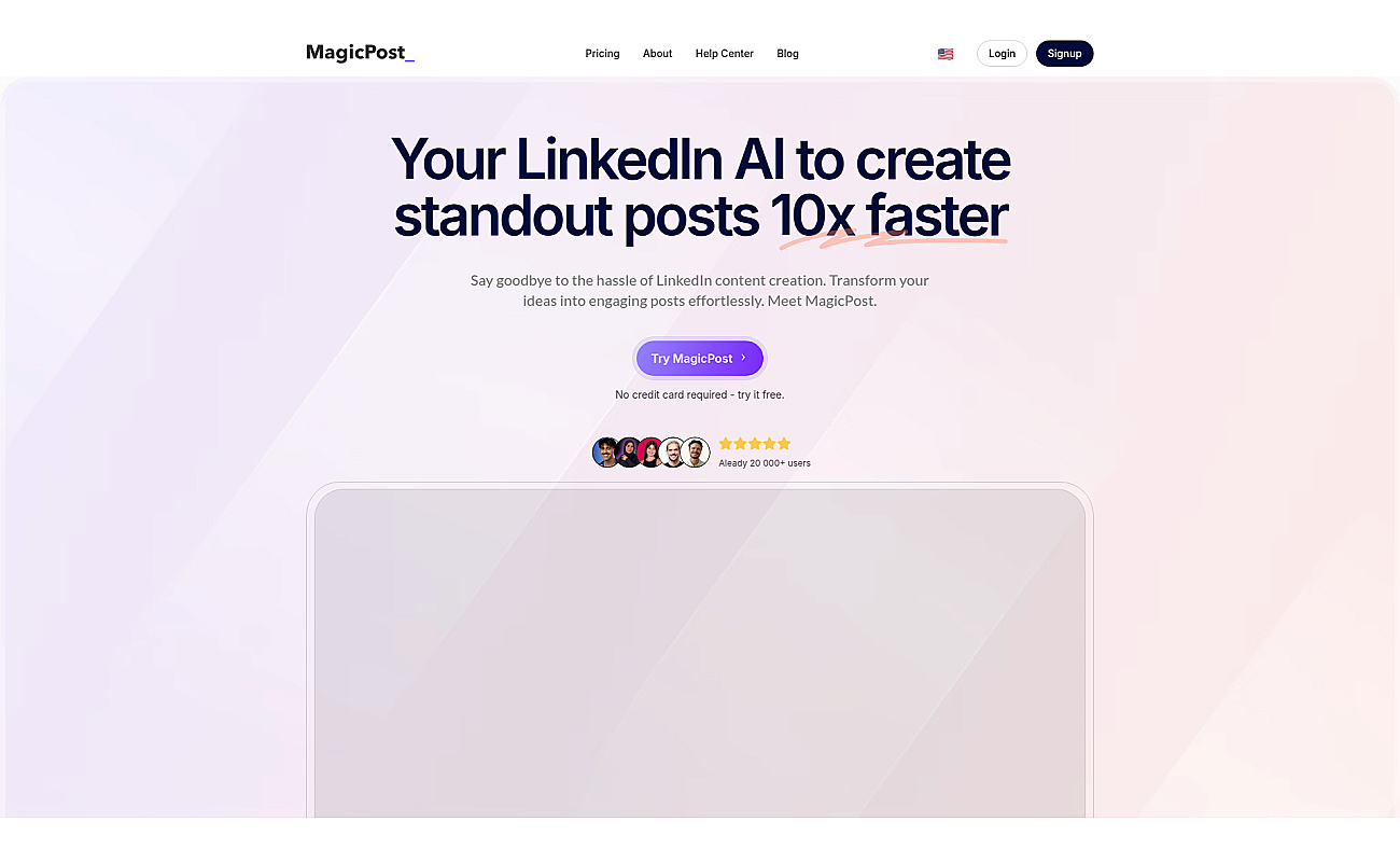 Magicpost screenshot