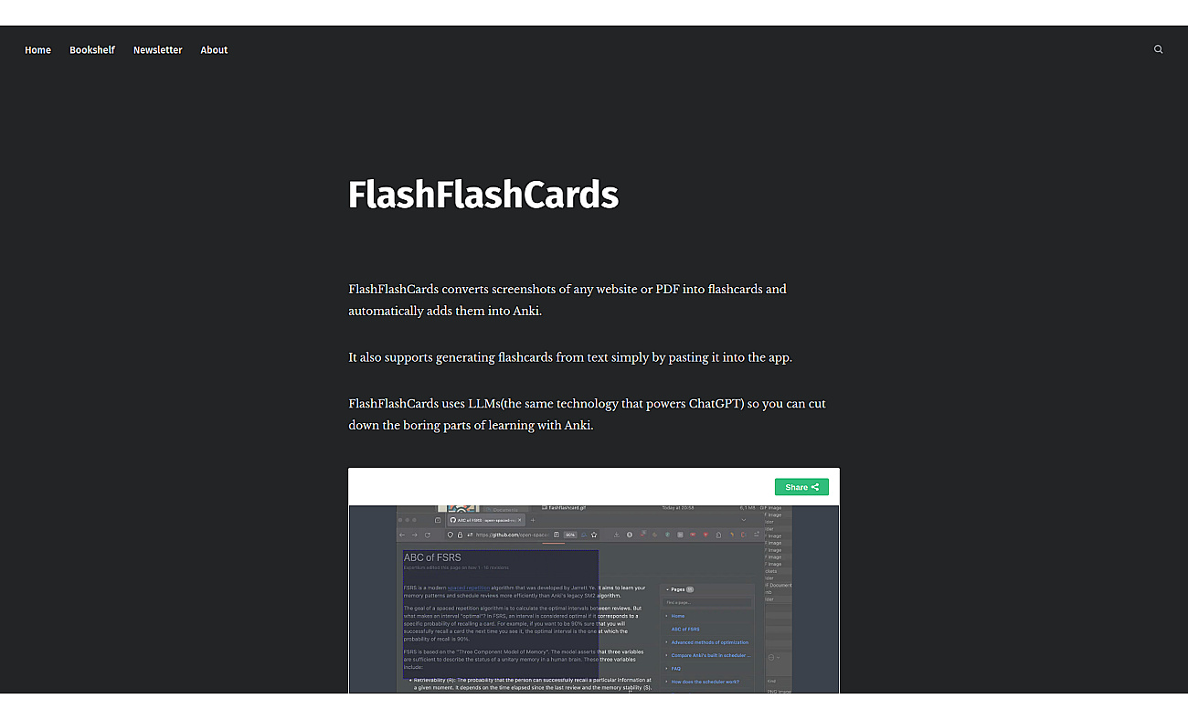 FlashFlashCards screenshot