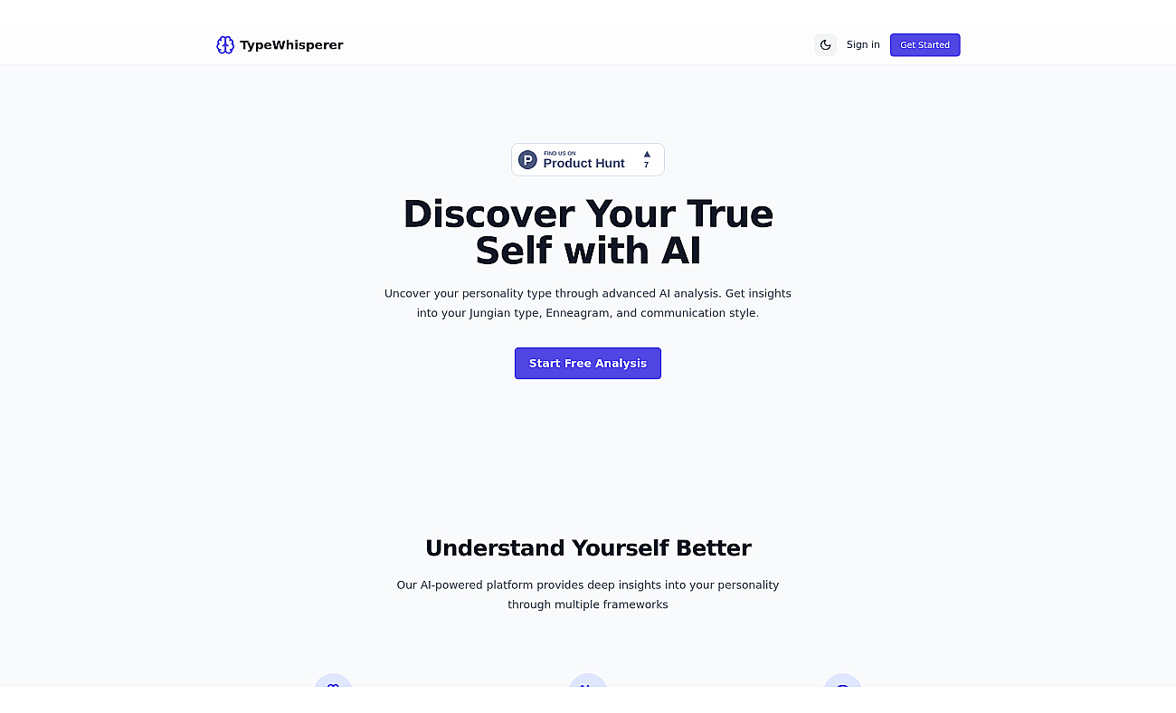 Type Whisperer screenshot