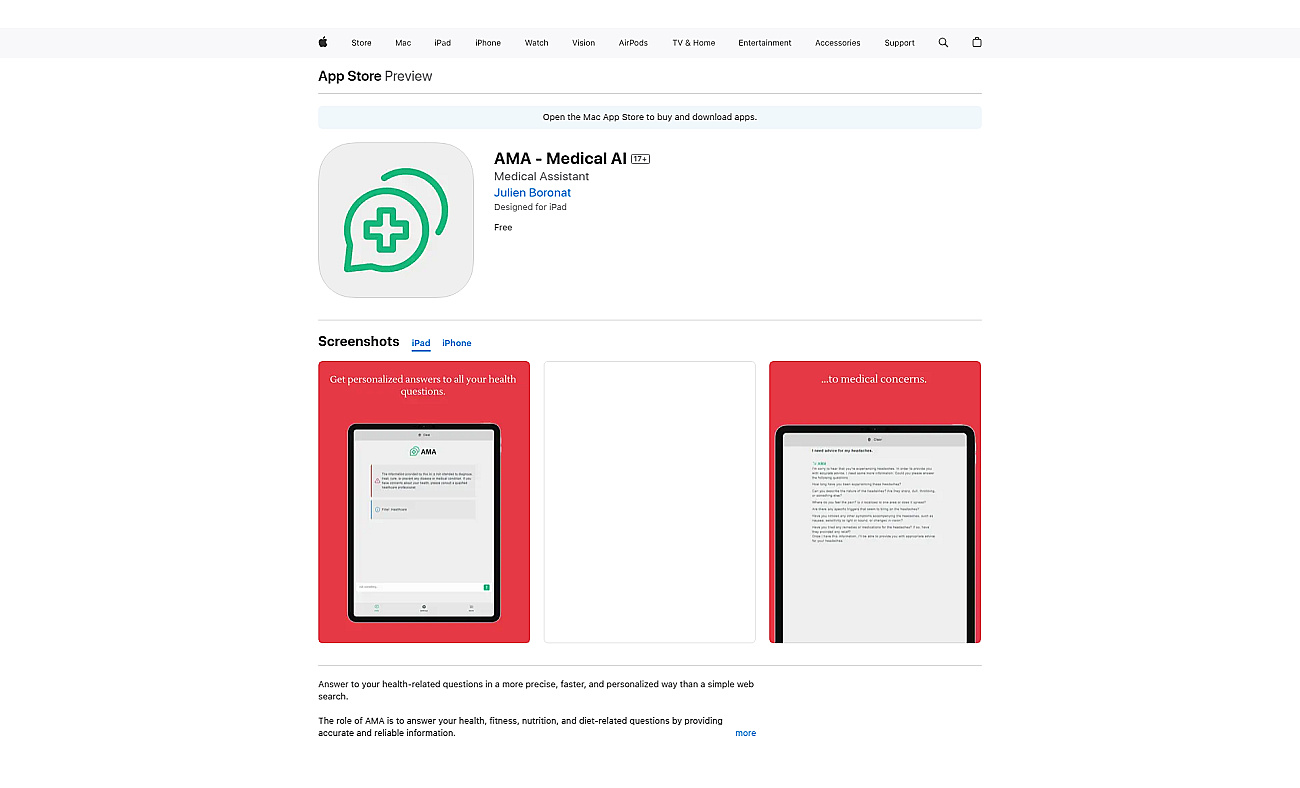AMA - Medical Assistant screenshot
