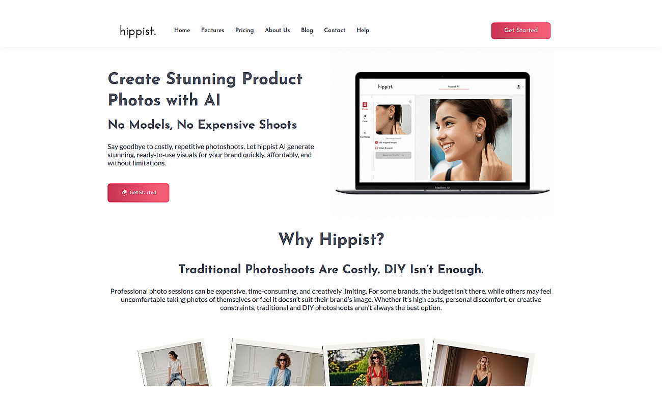 hippist AI screenshot