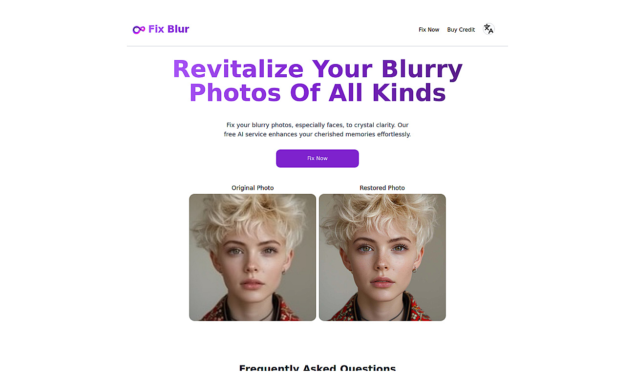 Fix Blur screenshot