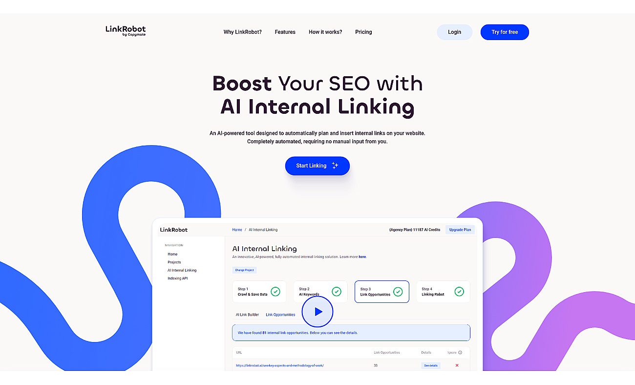 Linkrobot AI screenshot