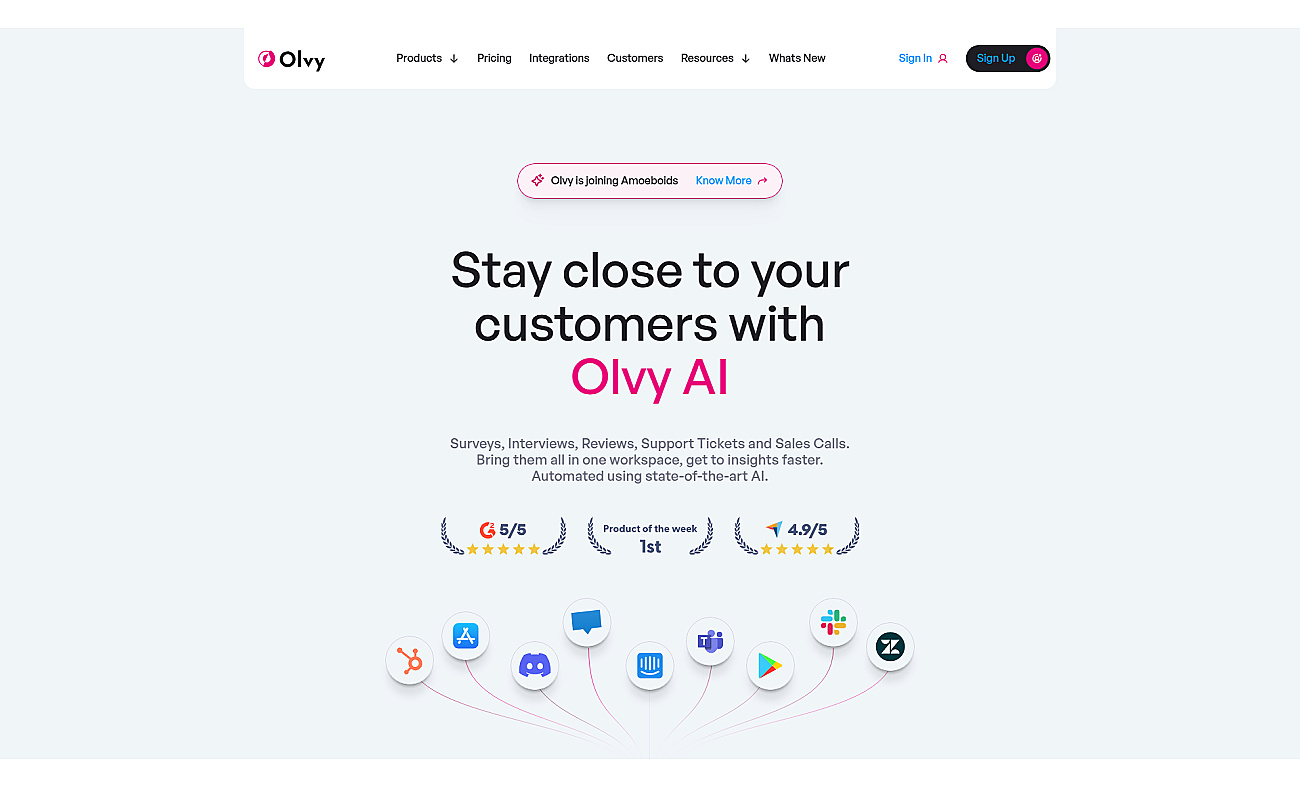Olvy screenshot