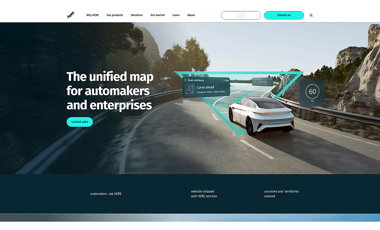 Here Technologies screenshot