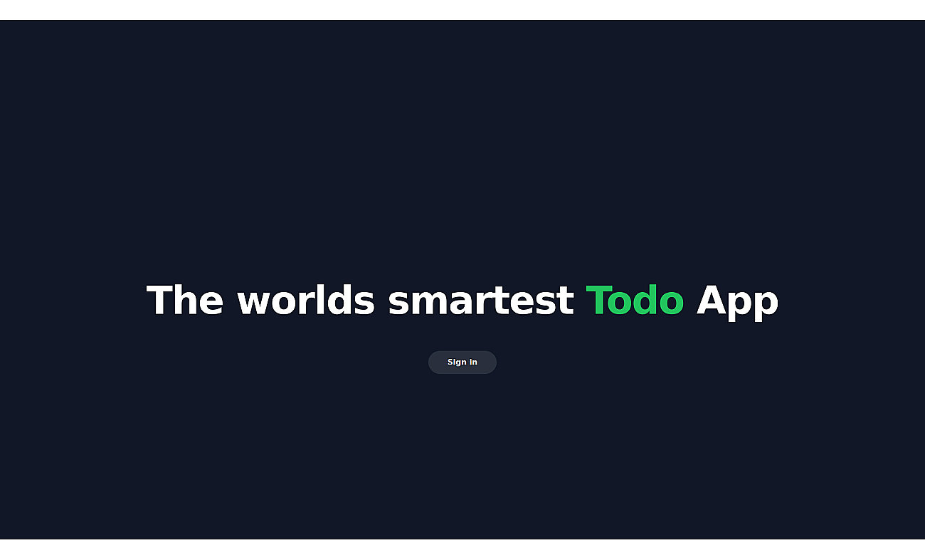 TodoGPT screenshot