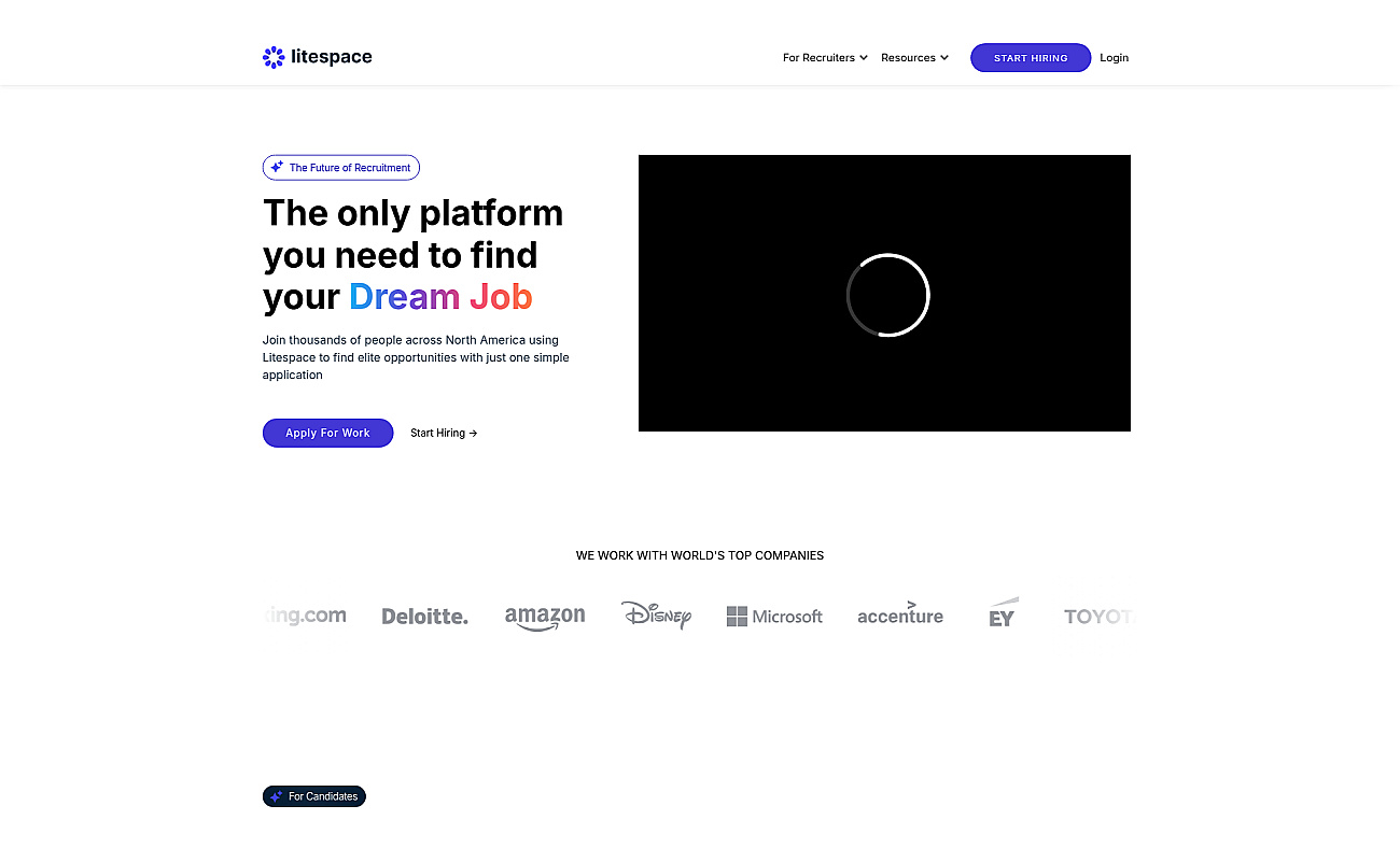 Litespace screenshot
