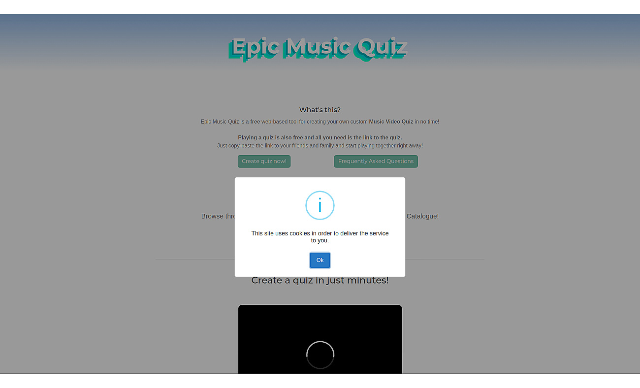 EpicMusicQuiz screenshot