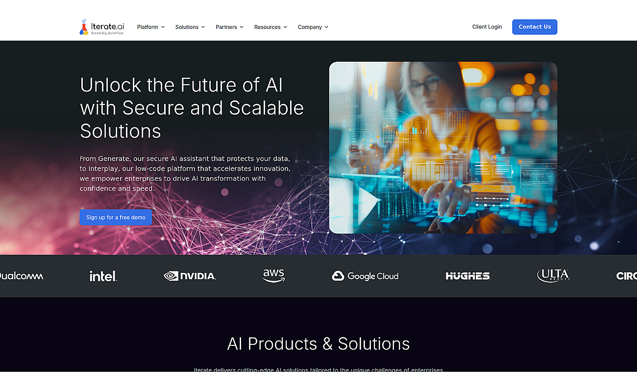 Iterate.ai screenshot
