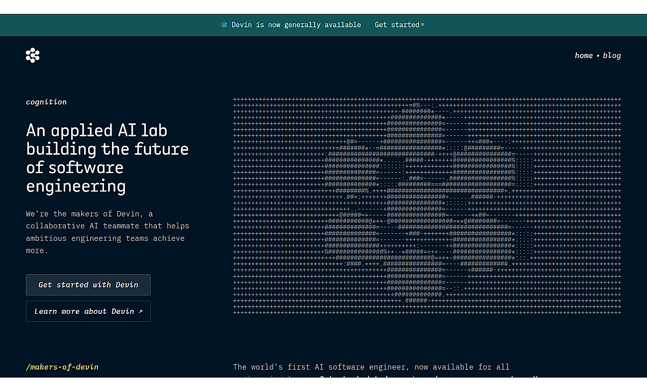 Devin - AI Coder by Cognition screenshot