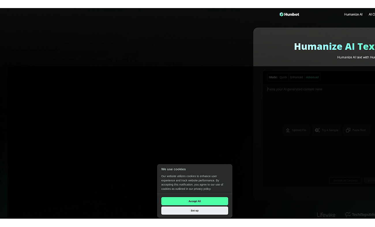 Humbot screenshot