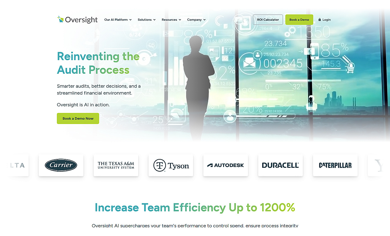 Oversight.com screenshot