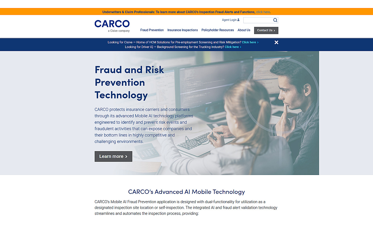 carcogroup.com screenshot