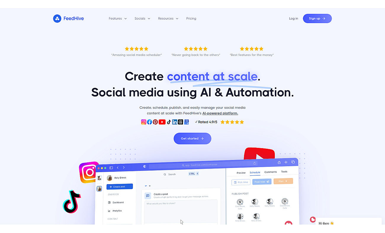 feedhive.io screenshot