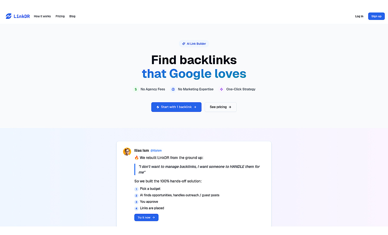 LinkDR screenshot