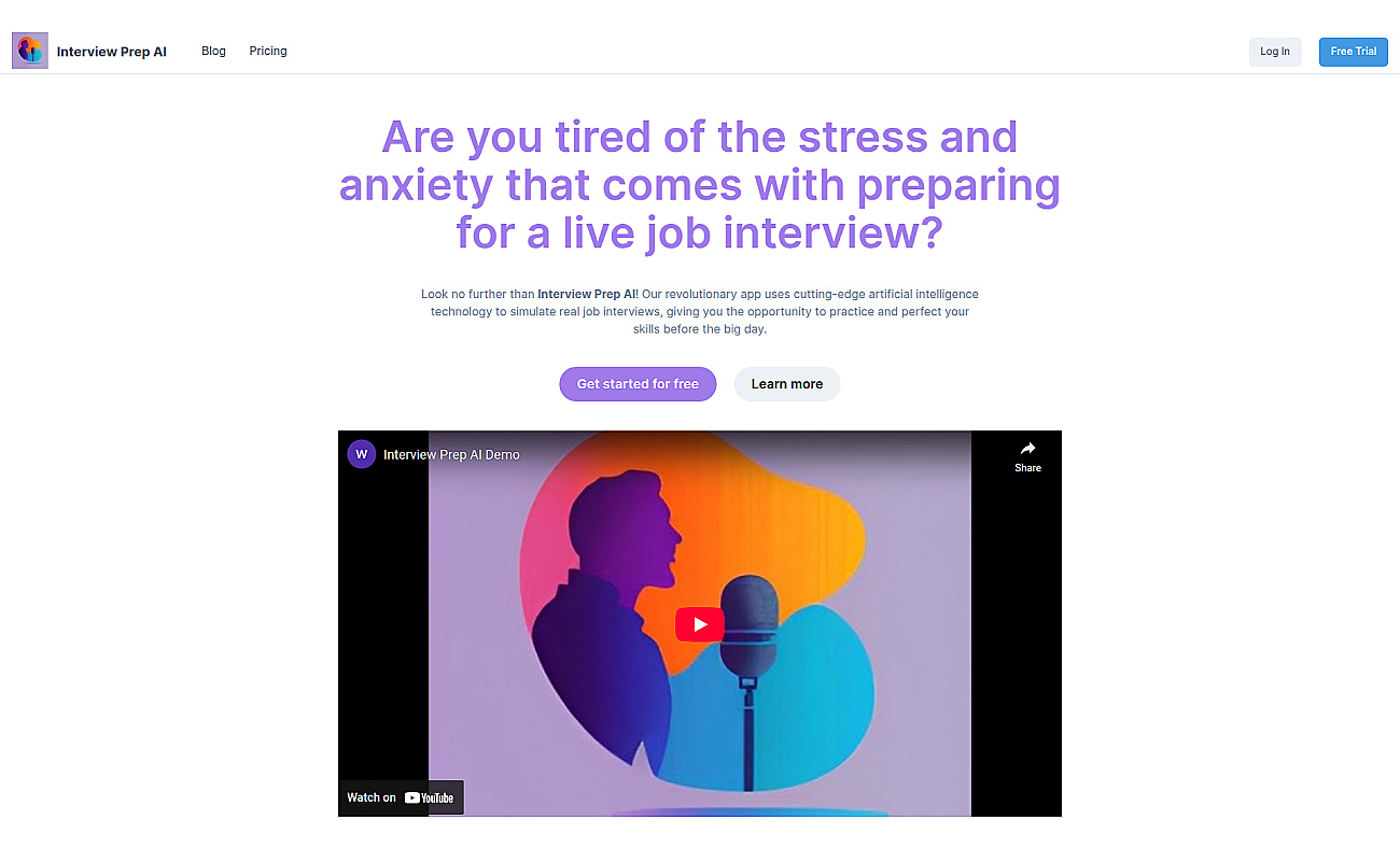 Interview Prep AI screenshot