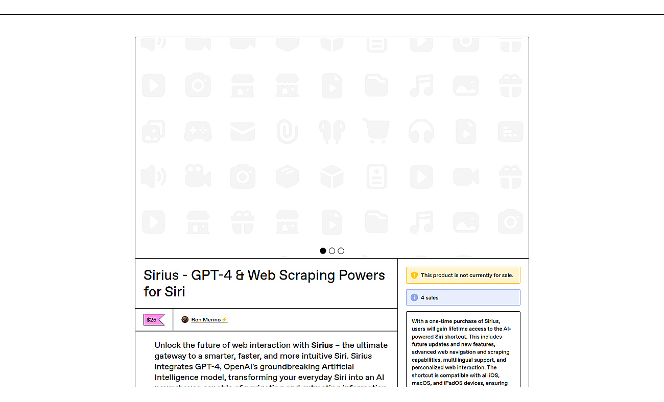 Sirius screenshot