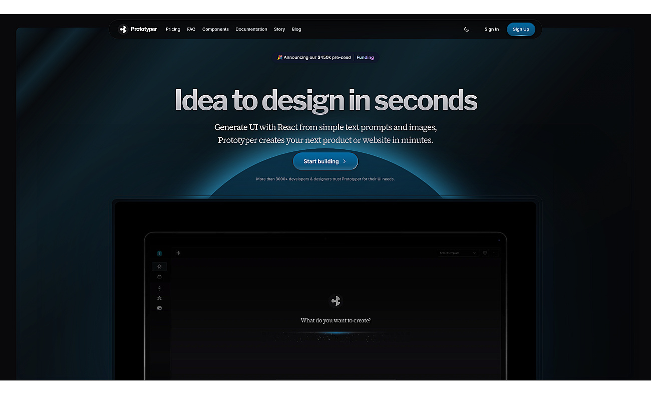 Wavyr Prototyper screenshot