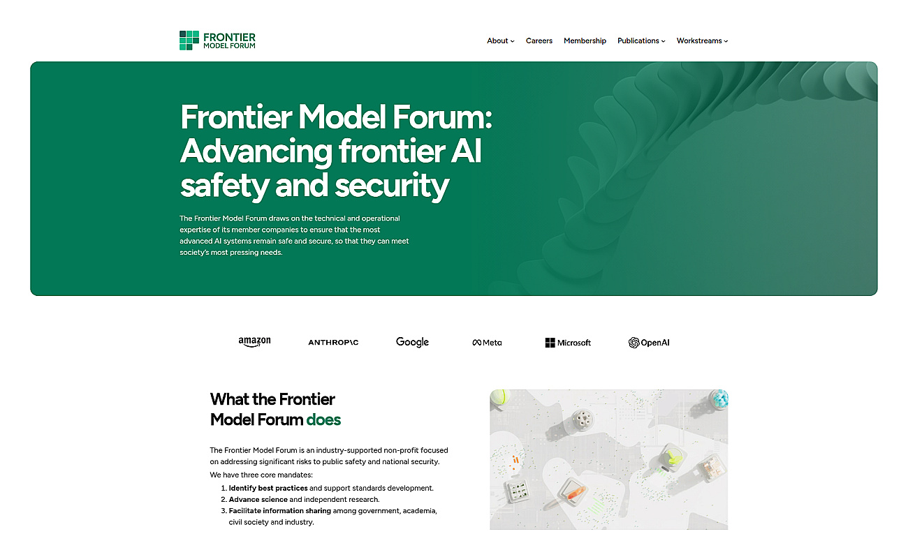 Frontiermodelforum.org screenshot