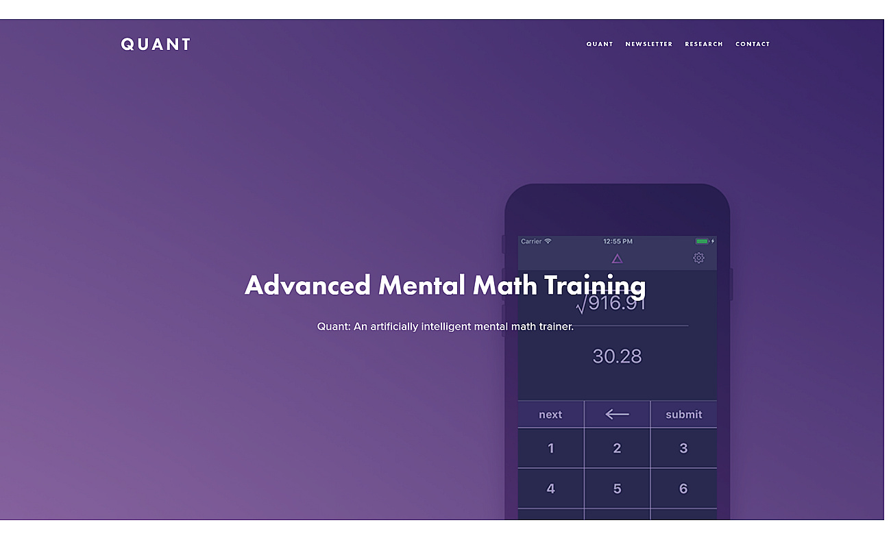 Quant screenshot