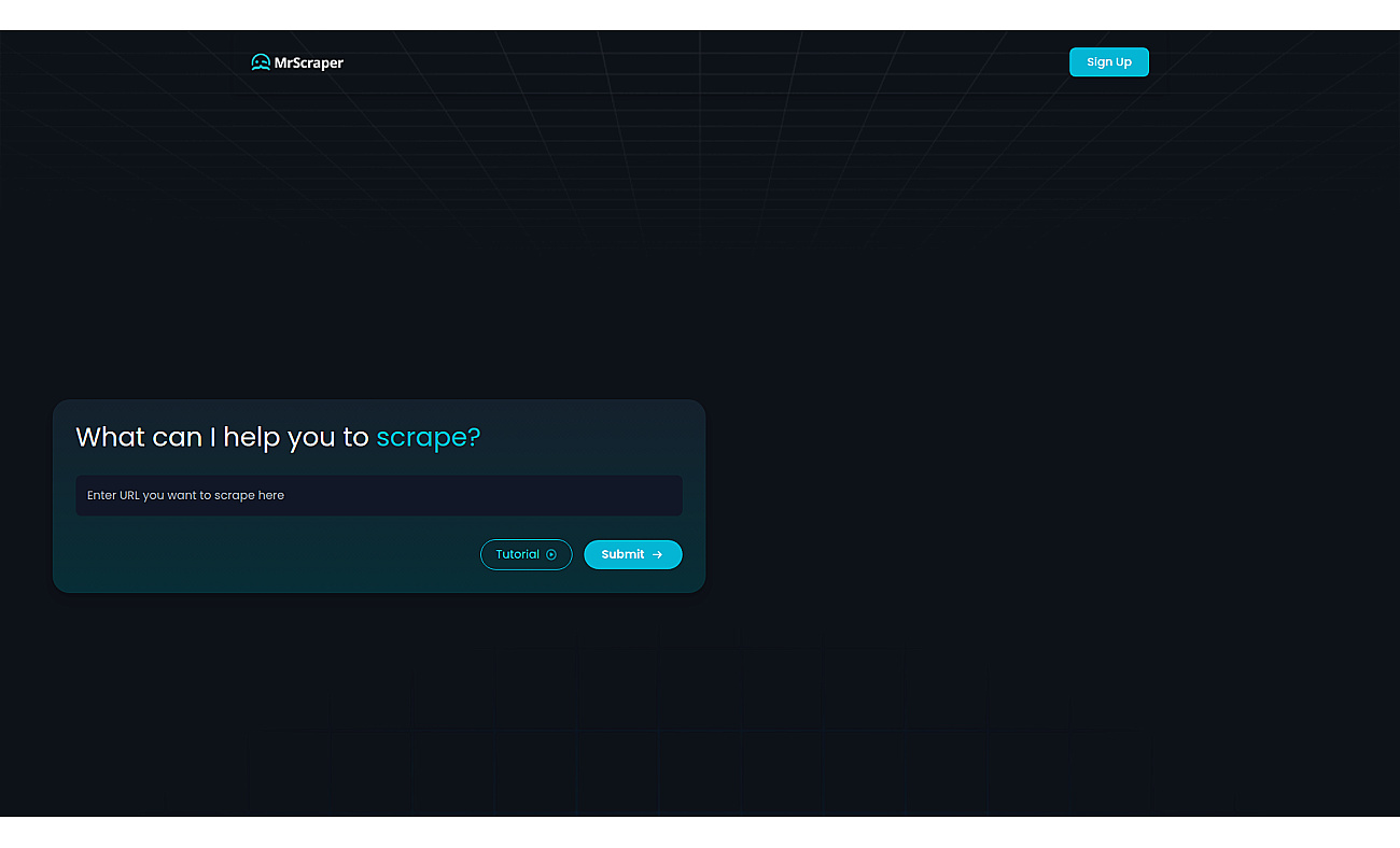 MRScraper screenshot